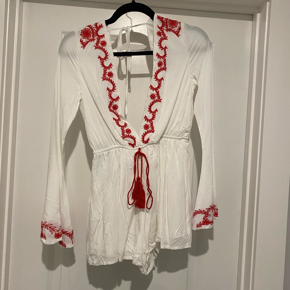 White romper